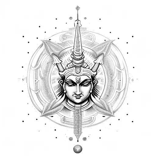 Multiverse Space Shiva Trishul