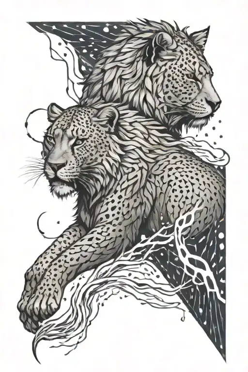 Leo And Lightning Storm