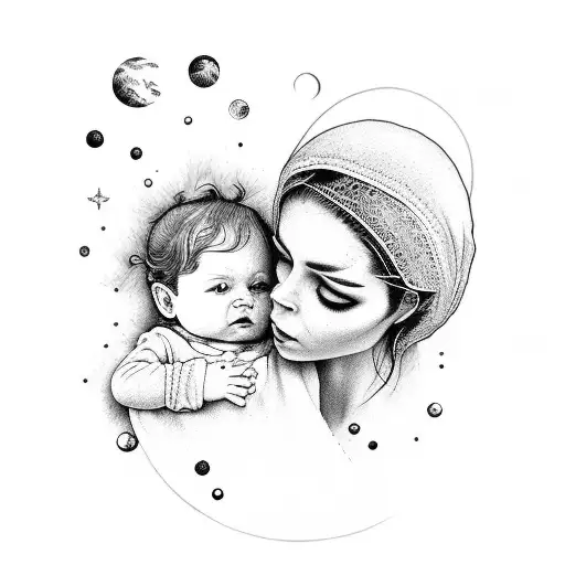 Mother Love Themed To The Sky And Back