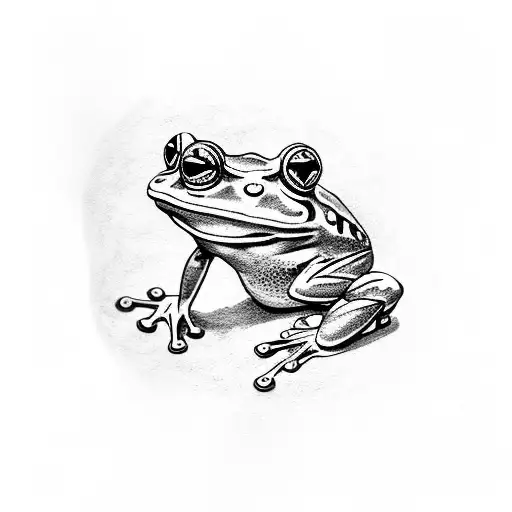 Frog With Pipe