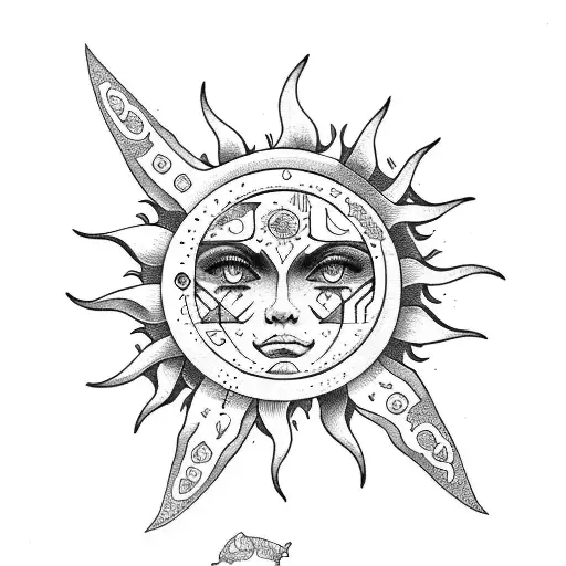 Sun And Sun And Moon