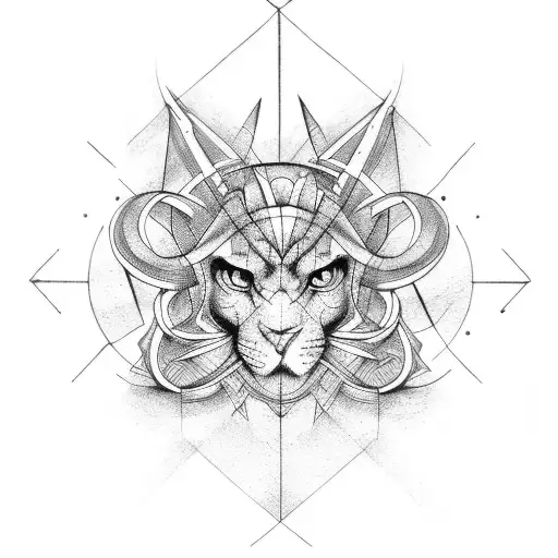 Abstract Tattoo For Car Fan