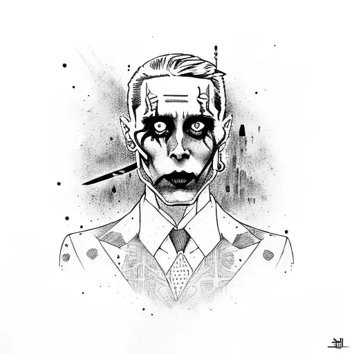 Jared Leto Joker With A Crowbar