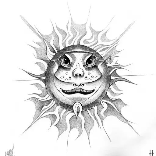 Melting Sun Bad Fish