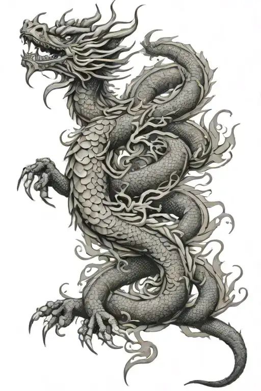 Chinese Ribbon Dragon