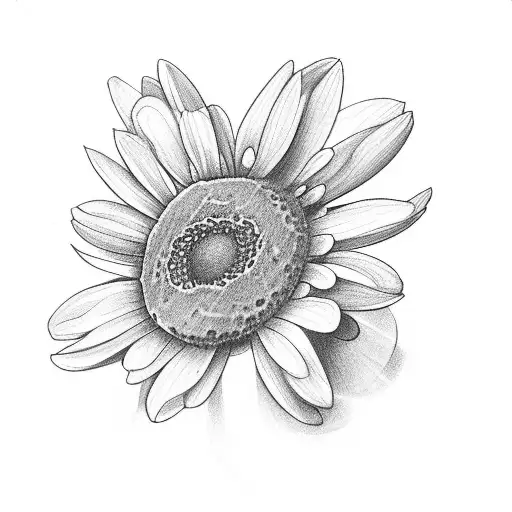 Daisy And Butterfly And Words Kari