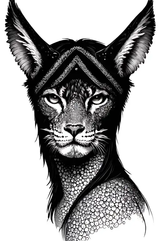 Realism Tattoo Of A Brave