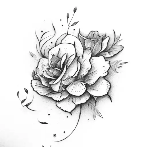 Exquisite Floral Arrangement Incorporating The Date