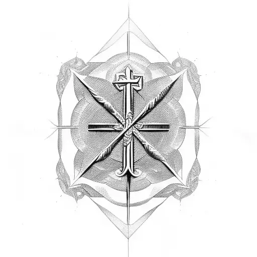 Back Christian Cross