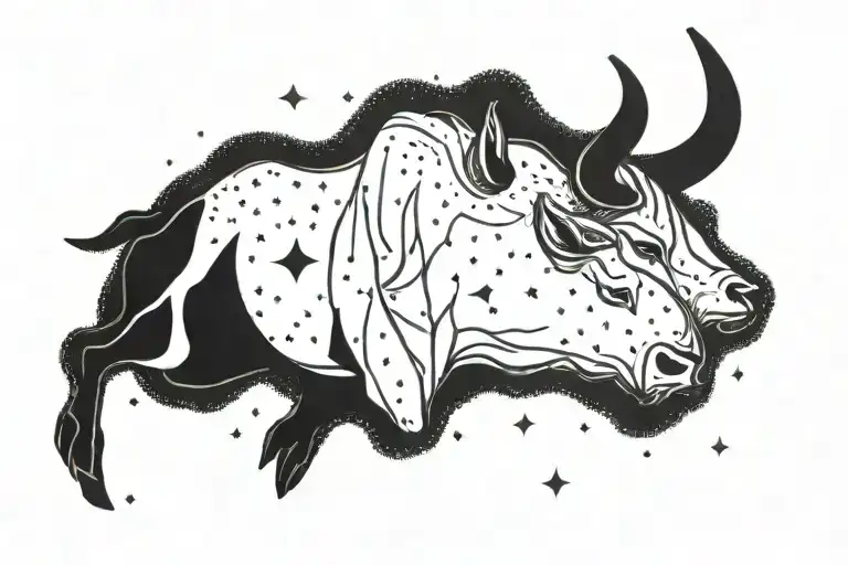 Gemini Constellation And Taurus Constellation