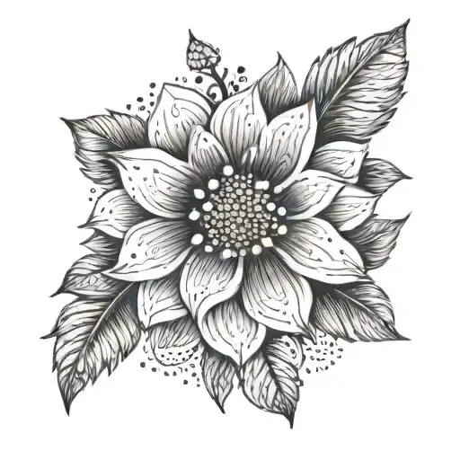 Flower Bracelet Birth Month February October August