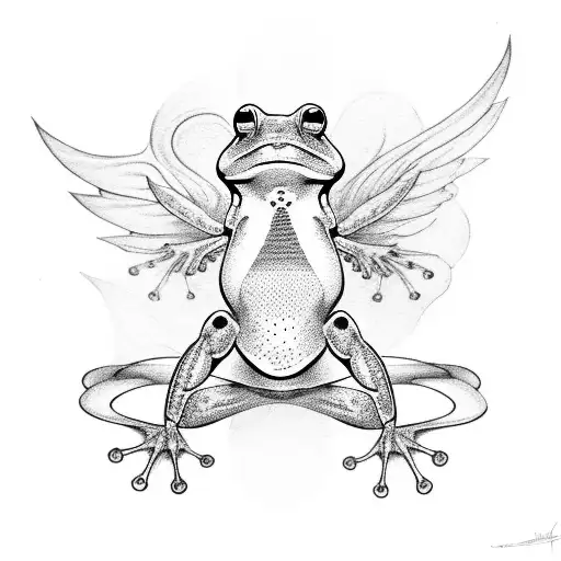 Frog With Wings