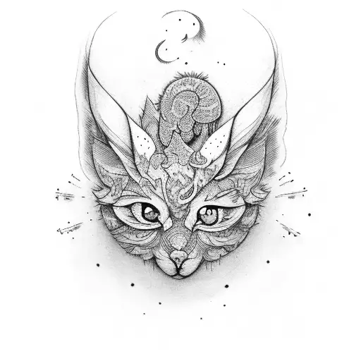 Little Wich Flaying In The Brush