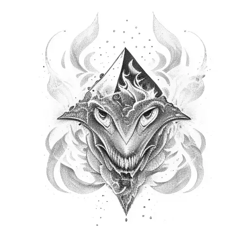 Number 444 With Fire