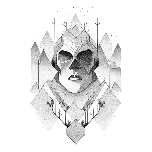 Mountain Person Falling