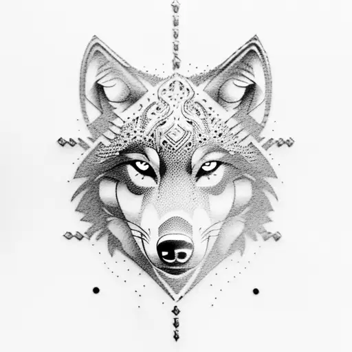 A Wolf Playing A Game Of Chess