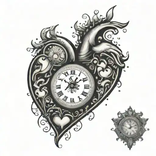 Heart Shaped Clock