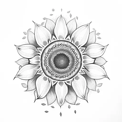 Sunflower Mandala