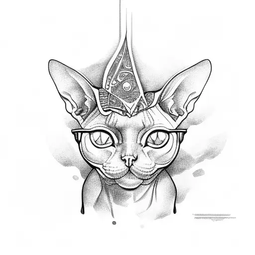 Sphynx Cat Named Athena