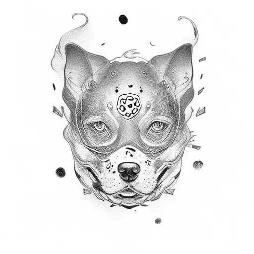 Dog Paw With A Semicolon