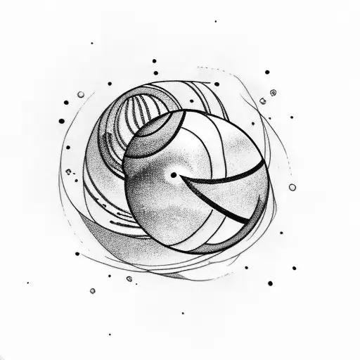 A Galaxy With Planets Shaped Like Basketballs Orbiting A Black Hole