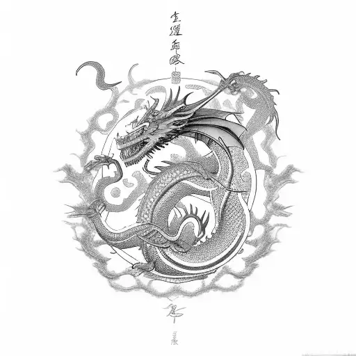 Create A Breathtaking Dragon Tattoo Inspired By Traditional Chinese Art