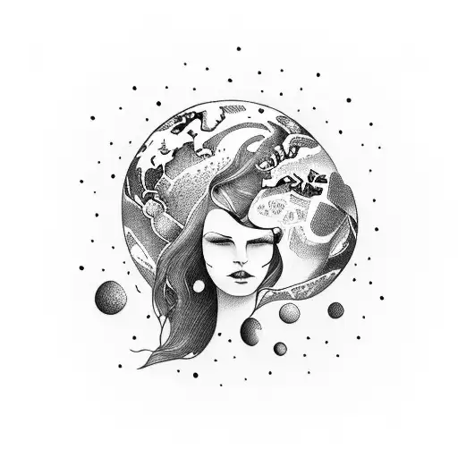 Women Thinking In Planet