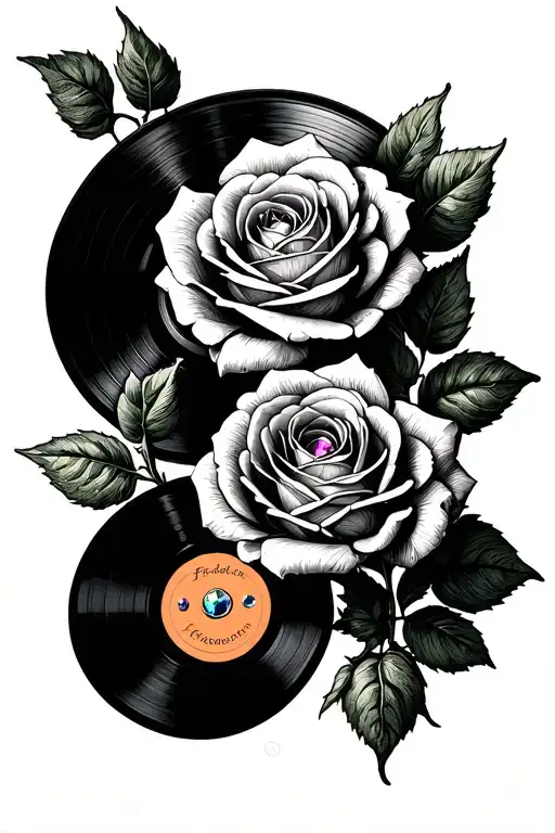 Three Roses With Jewels Freedom Reggae Vinyl Record