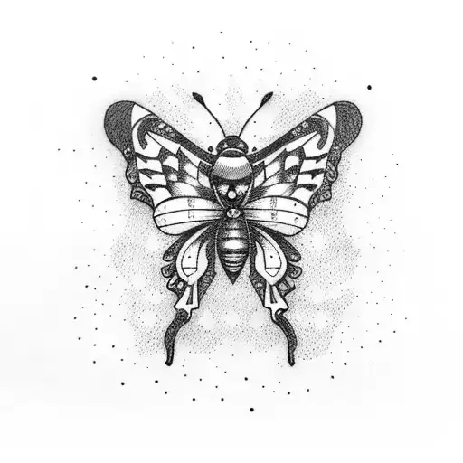 Astronaut With Butterfly