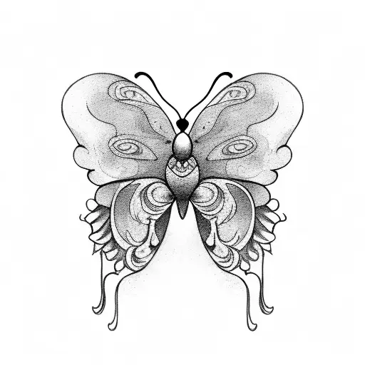 Butterfly With Date July 24