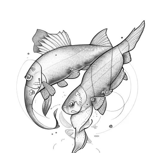 Pisces With A Broken Heart Under Repair