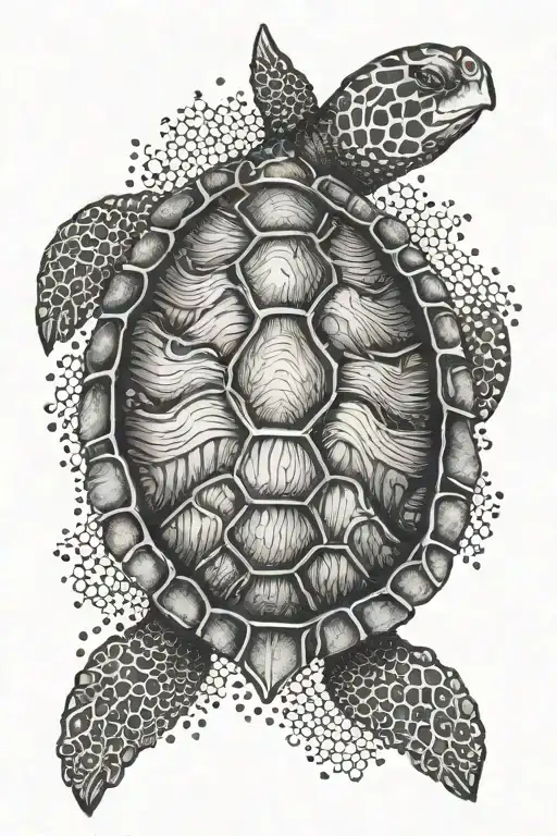 Turtle Swimming Gracefully