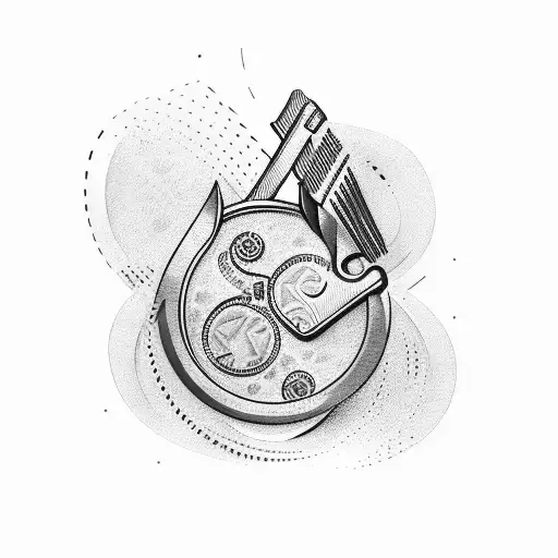 Barber Logo With Money