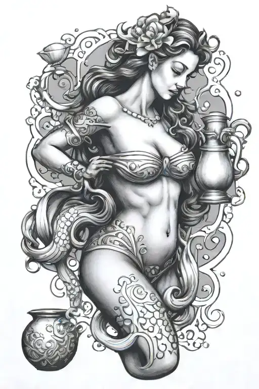 Aquarius With A Jug