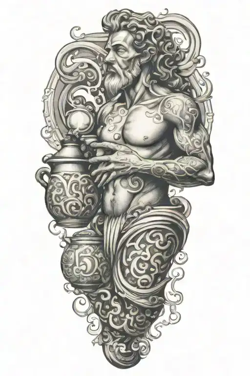 Aquarius With Jug