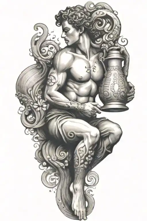 Aquarius With Jug