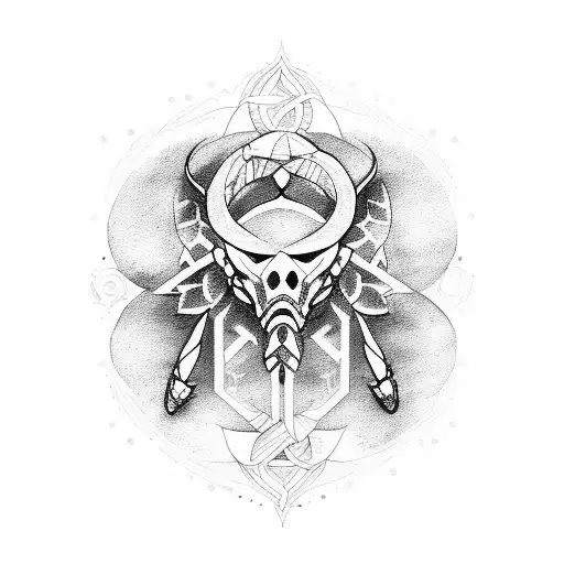 A Tattoo Design Inspired By The Cancer Zodiac Sign And Video Games