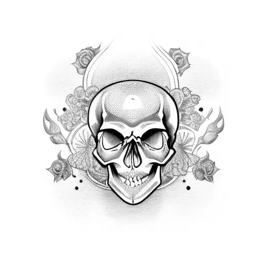 Skull With