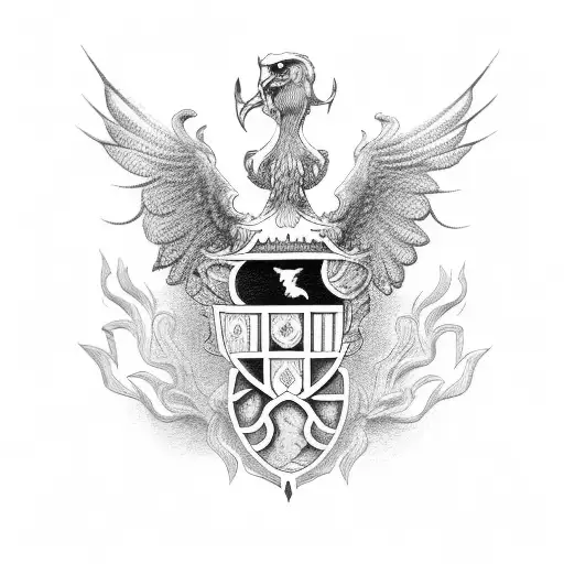 Serbian Two Headed Eagle