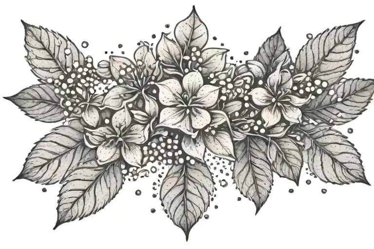 Tangerine Flower Tree