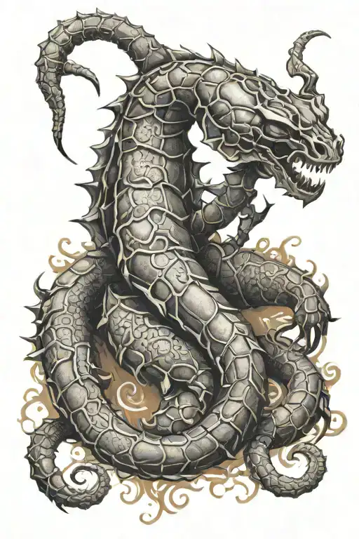 Scorpion Rock Statur