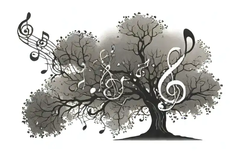 Music Note Tree