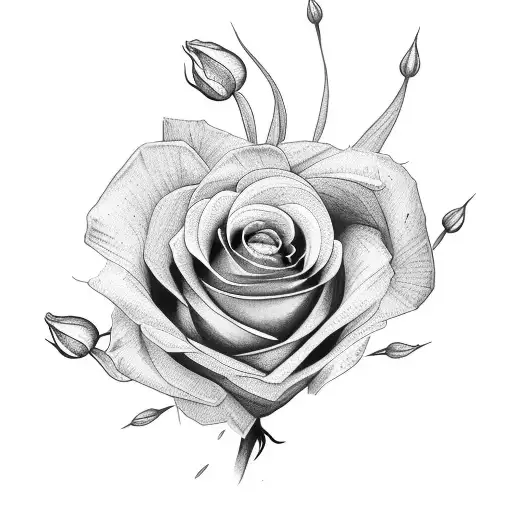 Rose And Tulips Bouquet