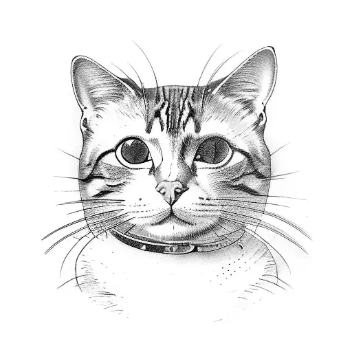 Cat With Time Watch Dali