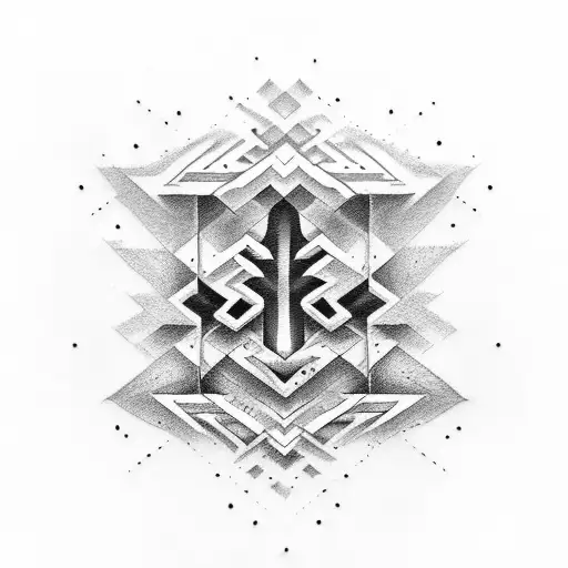 Create A Tattoo Combining Graffiti Lettering With Dotwork Shading