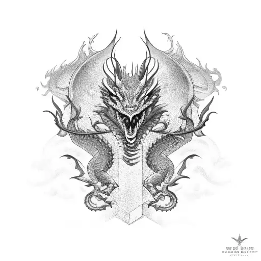 Sak Yant Dragon