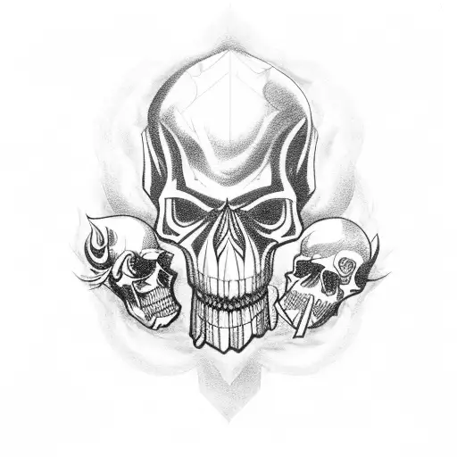 The Name Greedy Performance With Texas Skulls Tools Fire