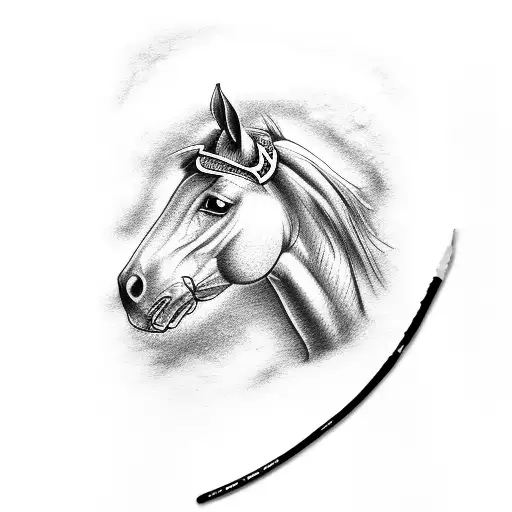 Maui Armband With Horse Growth Representation