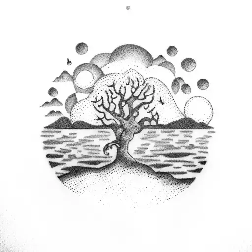 Man Hung From Tree Branch