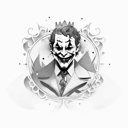 Joker With Crown